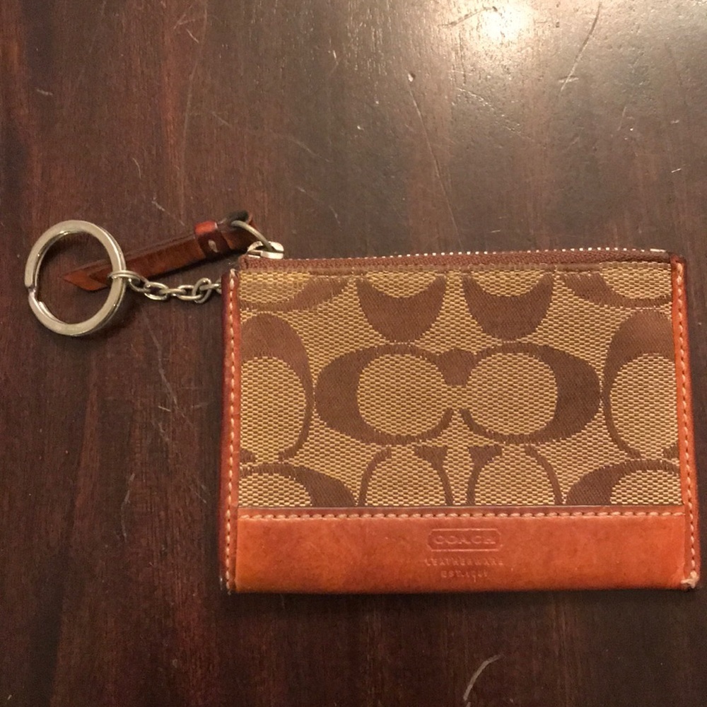 Coach keychain card holder - Picture 1 of 2
